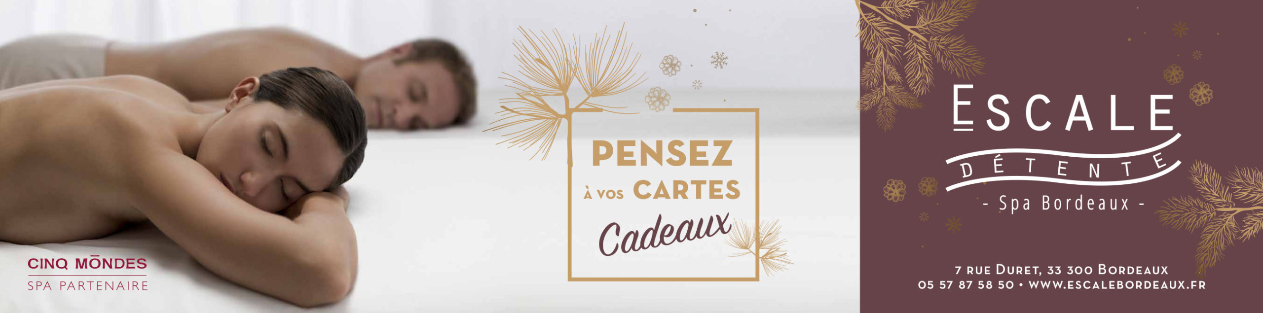 Carte Cadeau Massage & Spa à Bordeaux