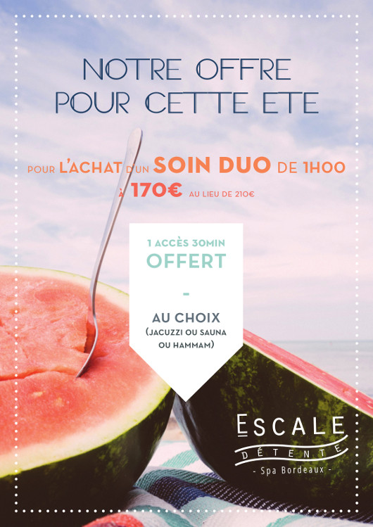 Escale Duo été 2018